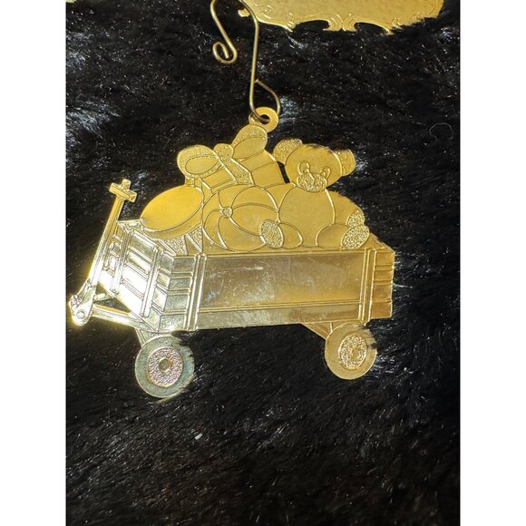 Vintage Vernon  & Other Brands Metal Christmas Ornaments Set Of 8 - Picture 6 of 11